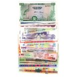 Uganda (26), a collection ranging from 5 Shillings to 10000 Shillings, date range 1966 to 2009,