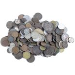 World Coins, mostly base metal, early to modern.