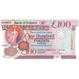 Northern Ireland, Bank of Ireland 100 Pounds dated 1st March 2005 signed David McGowan, serial