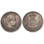 Portugal silver 500 Reis 1896 iridescent EF-GEF