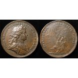 German Commemorative Medal, cast bronze d.47.5mm, relating to Frederick III Elector of