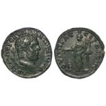 Carcacalla colonial bronze of c.29mm., of Serdica, Thrace, reverse:- Concordia standing front,