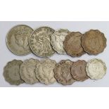 Cyprus (11) early to mid 20thC coinage, mixed grade.