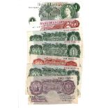 Bank of England (7), a collection of REPLACEMENT notes comprising a scarce Peppiatt 10 Shillings