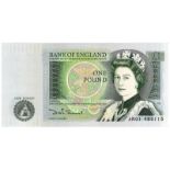 Somerset 1 Pound issued 1981, FIRST RUN serial AN01 480115, (B341, Pick377b), UNC