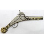 Miniature a German ancient Rouet Puffer Pistol