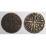 Edward I Pennies (2) London Mint: S.1382 Class 1c GF, and S.1413 Class 10cf4 VF