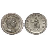Caracalla silver antoninianus reverse:- Venus, Sear 6784, EF/GVF
