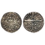 Edward I Penny, Chester Mint, S.1408, Class 9b1, star on breast, with old ticket ex-Spink 9.12.39,