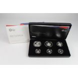 Britannia Silver Proof six coin set 2015 FDC boxed as issued