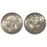 Threepence 1855 GEF