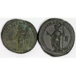 Two Roman colonial bronzes both of Moesia Inferior, Marcianopolis, first of septimius Severus of c.