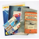 Small collection of RAF and related publications to include Suffolk Air Display 1928, Air Day 1935