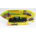 Corgi Toys, no. 268 'The Green Hornet, Black Beauty Crime Fighting Car', with original insert, three
