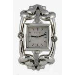 Ladies Gucci bracelet watch. Numbered on back of case "116.3 11684794". Quartz movement (un tested).