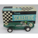 Scalextric green Vanwall (MM/C55), contained in original box