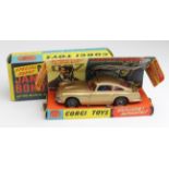 Corgi Toys, no. 261 'Special Agent 007 James Bonds Aston Martin D.B.5', with original insert, two