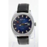 Gents stainless steel cased wristwatch by Slava. working when catalogued