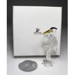 Swarovski Crystal, Heron (no. 7670 NR 000 001), with certificate, contained in original packaging