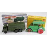 Dinky Toys, no. 622 '10-Ton Army Truck', contained in original box, together with Dinky Toys, no.