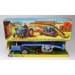 Corgi Toys Gift Set 47 'Working Conveyor on Trailer with Ford 5000 Super Major Tractor & Driver',