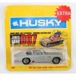 Husky Extra, no. 1401 'James Bond 007 Aston Martin', contained in original packaging (unopened),