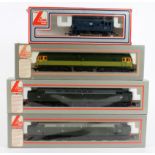 Railway interest. Four boxed Lima OO gauge locomotives, comprising D334; D335; 1761; 09026