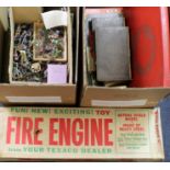 Toys, books & Ephemera. A collection of Toys, books & Ephemera, including Dinky, soldiers, maps etc.