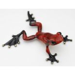 Tim Cotterill 'Frogman'. Limited edition bronze frog by Tim Cotterill, circa 2005, signed to base,
