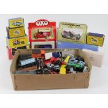 Model cars (45) - 11 are boxed. Mixture of Matchbox, Yester-year etc, mixed condition (includes some