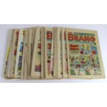 Mixed lot of 14 Dandy periodicals plus 17 Beano periodicals and three other children's magazines,