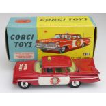 Corgi Toys, no. 439 'Chevrolet Fire Chief', contained in original box