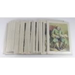 Prints. A collection of thirty-one mounted colour prints after William Hogarth, largest 31cm x 22.