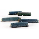 Railway interest. Five OO gauge diesel locomotives, comprising Hornby & Lima (sold as seen)