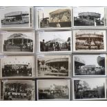 Postcards, Fairgrounds, a collection of approx 150 Fairground related cards all postcard size,