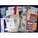 Football Programmes, collection of 60+ programmes, mostly 1960/61 & 1961/62 seasons, good range of