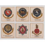 Tobacco silks, J. Sinclair, Regimental Badges, 'L' size (45/50, missing nos 44, 46, 48, 49 & 50) (