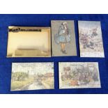 Postcards, Jigsaw Puzzles by Tuck, 4 complete jigsaw's, each in original tissue bags (gd/vg)