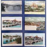 Postcards, a selection of approx 377 cards of Switzerland in binder, mostly Basle (138) & Berne (