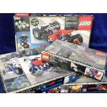 Toys, Lego, 4 boxes nos 853, 8860, 857 & 8844, each containing various quantities of Lego (used,