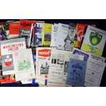 Football programmes, a collection of 150+ Friendly & Testimonial games, 1950's onwards, many