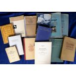 Books, a collection of mainly German (12) and French (4) books, many relating to military history,