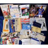 Football, mixed selection of memorabilia 1960s onwards, inc. match & season tickets, various clubs