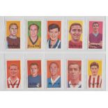 Trade cards, Barratt's, Famous Footballers, A11 Series (set, 50 cards) (vg)