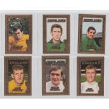 Trade cards, A&BC Gum, World Cup Footballers, 1970 (set, 37 cards) (vg/ex)