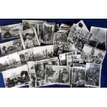 Photographs, a collection of approx 120 b/w contact photo's showing scenes from Asia, inc.