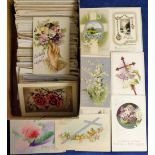 Postcards, Greetings, a collection of approx 330 Greetings cards inc. Christmas, Easter, Birthday'