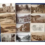 Postcards, Somerset, a collection of approx 220 cards, RP's and printed, various locations, inc.