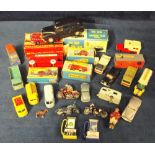 Playworn Diecast & Toys, including Hong Kong plastic London Taxi, Matchbox Superfast 35 Merryweather