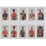 Cigarette cards, Cope's, Eminent British Regiments Officers Uniforms (English, mixed printings) (